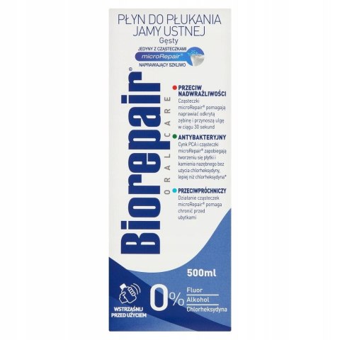 Biorepair Płyn do płukania jamy ustnej 500ml Biorepair Płyn do płukania jamy ustnej 500ml