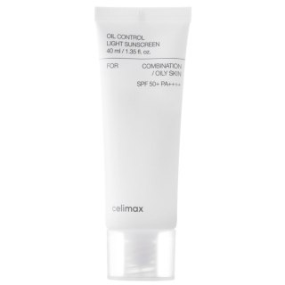 Celimax Oil Control Light Sunscreen lekki krem przeciwsłoneczny SPF50+ PA++++ 40ml