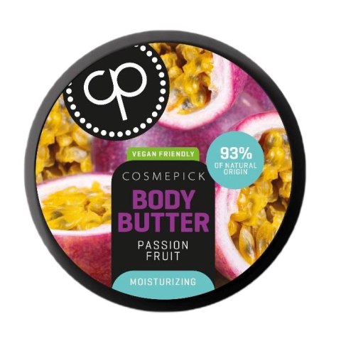 Cosmepick Body Butter masło do ciała z marakują 250ml Cosmepick Body Butter masło do ciała z marakują 250ml