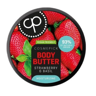 Cosmepick Body Butter masło do ciała z truskawką i bazylią 250ml