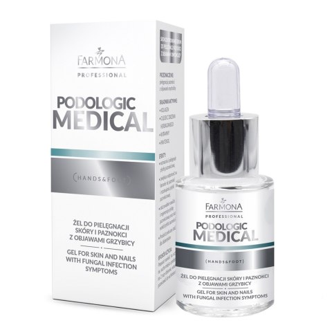 Farmona Professional Podologic Medical żel do pielęgnacji skóry i paznokci z grzybicą 15ml