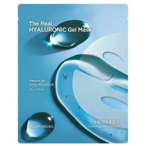 HOLIKA HOLIKA The Real Hyaluronic Gel Mask hydrożelowa maska całonocna dla suchej i odwodnionej skóry 35g HOLIKA HOLIKA The Real Hyaluronic Gel Mask hydrożelowa maska całonocna dla suchej i odwodnionej skóry 35g