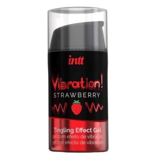 INTT Vibration! żel stymulujący Strawberry 15ml