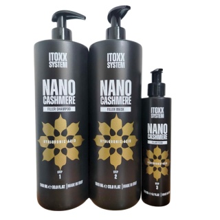 ITOXX SYSTEM Nano Cashmere Zestaw Regenerujący do Włosów z Kaszmirem 2x1000ml + 200ml