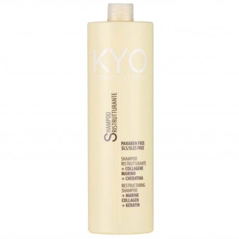 KYO Restruct System Shampoo odbudowujący szampon do włosów 1000ml KYO Restruct System Shampoo odbudowujący szampon do włosów 1000ml
