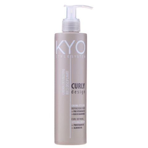 KYO Style System Curl Defining Styling Cream krem do stylizacji włosów kręconych 250ml KYO Style System Curl Defining Styling Cream krem do stylizacji włosów kręconych 250ml
