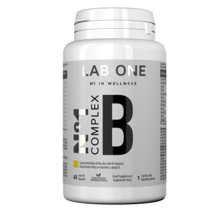 LAB ONE N°1 Complex B cholina inozytol B3 suplement diety wspierający układ nerwowy 60 kapsułek
