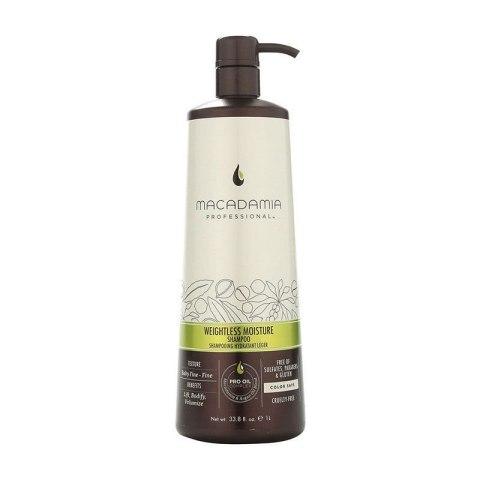 Macadamia Professional Weightless Moisture Shampoo nawilżający szampon do włosów cienkich 1000ml Macadamia Professional Weightless Moisture Shampoo nawilżający szampon do włosów cienkich 1000ml