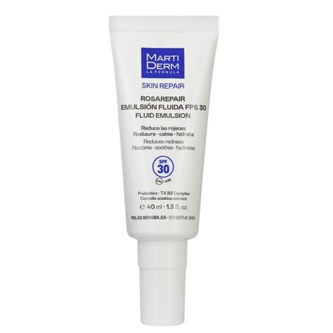 Martiderm Rosarepair Fluid Emulsion SPF30 płynna emulsja do twarzy 40ml Martiderm Rosarepair Fluid Emulsion SPF30 płynna emulsja do twarzy 40ml