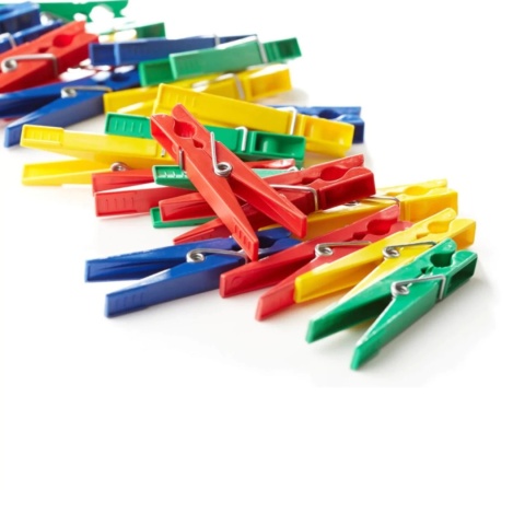 Master Klamerki Plastikowe do Wieszania Ubrań 20szt Master Klamerki Plastikowe do Wieszania Ubrań 20szt