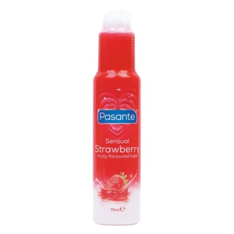 Pasante Sensual Strawberry nawilżający żel intymny na bazie wody o zapachu truskawki 75ml