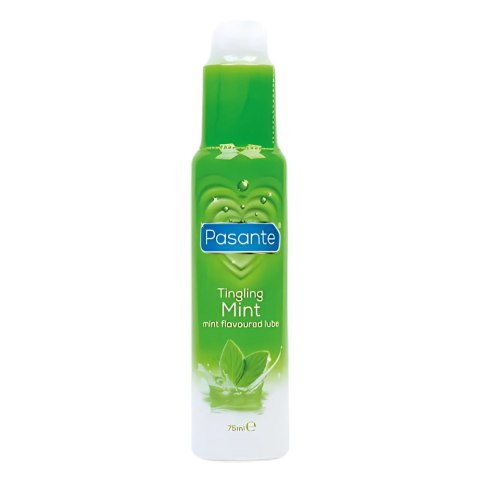 Pasante Tingling Mint Lube nawilżający żel intymny na bazie wody o zapachu mięty 75ml Pasante Tingling Mint Lube nawilżający żel intymny na bazie wody o zapachu mięty 75ml