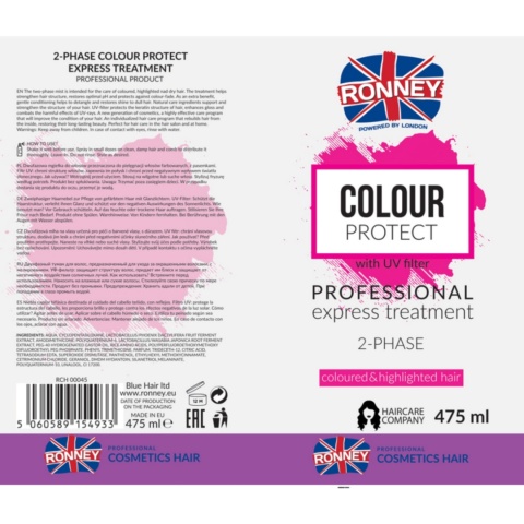 Ronney Color Protect Odżywka Dwufazowa do Włosów Farbowanych Ochrona Koloru 285ml Ronney Color Protect Odżywka Dwufazowa do Włosów Farbowanych Ochrona Koloru 285ml