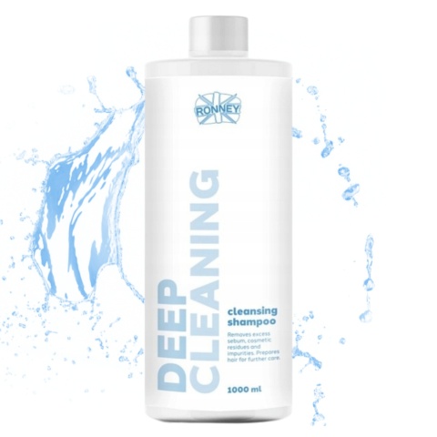 Ronney Deep Cleaning Szampon Oczyszczający do Włosów 1000ml
