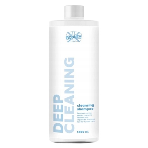 Ronney Deep Cleaning Szampon Oczyszczający do Włosów 1000ml