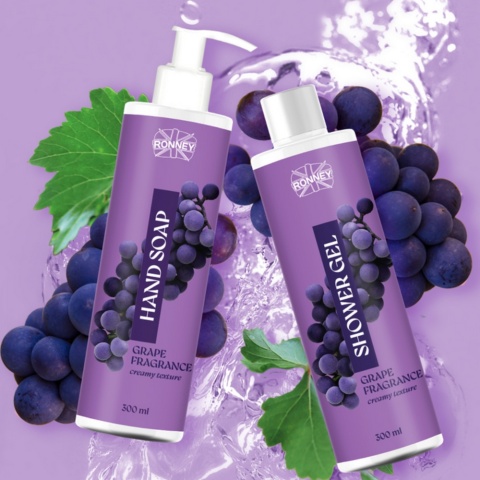 Ronney Grape Żel Pod Prysznic o Zapachu Winogrona 300ml Ronney Grape Żel Pod Prysznic o Zapachu Winogrona 300ml