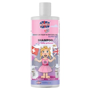 Ronney Kids Szampon do Włosów dla Dzieci Alpejskie Mleko 300ml