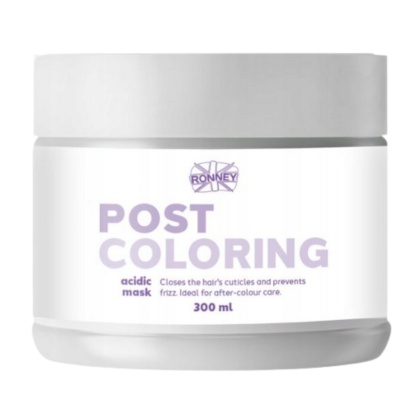 Ronney Post Coloring Maska Zakwaszająca do Włosów Farbowanych 300ml