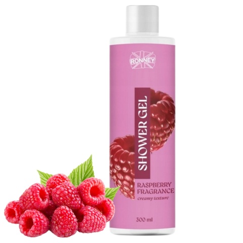 Ronney Raspberry Żel Pod Prysznic o Zapachu Maliny 300ml Ronney Raspberry Żel Pod Prysznic o Zapachu Maliny 300ml