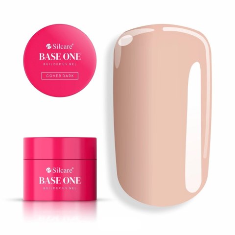 Silcare Base One Cover Dark żel budujący do paznokci 50g Silcare Base One Cover Dark żel budujący do paznokci 50g