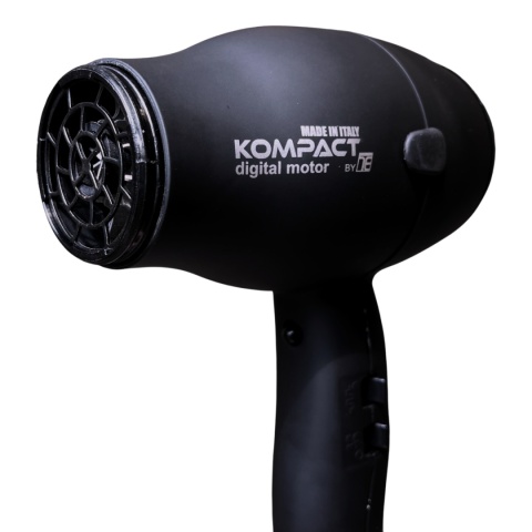 Tecno Dry Kompakt Digital Motor Black Suszarka do Włosów 2000W