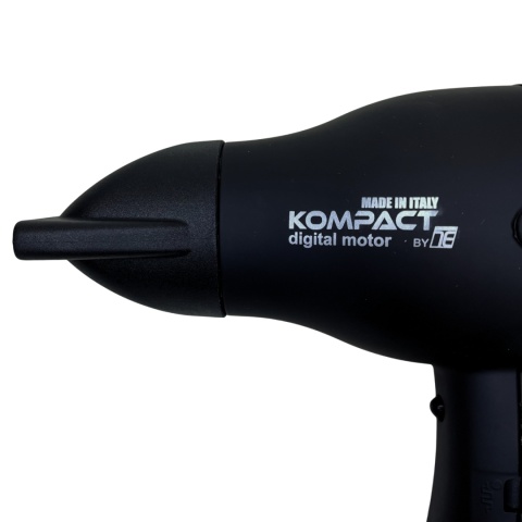 Tecno Dry Kompakt Digital Motor Black Suszarka do Włosów 2000W