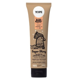 Yope Daily Heros Super Shiny galaretka laminująca do włosów 140ml