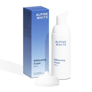 Alpine White Whitening Foam pianka wybielająca zęby 50ml