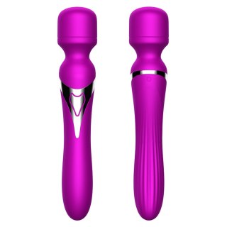 B-Series Fox Stymulator-Silicone Dual Massager stymulator o podwójnym zastosowaniu Purple