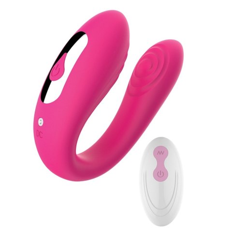 B-Series Magic Dual Vibrator podwójny masażer dla par z pilotem Pink B-Series Magic Dual Vibrator podwójny masażer dla par z pilotem Pink