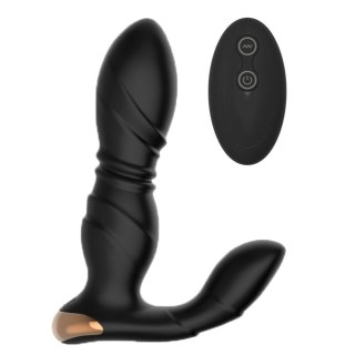 B-Series Magic Smart Massager wodoodporny smart masażer z pilotem Black