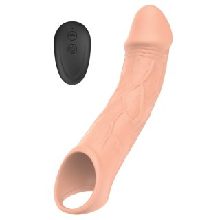 B-Series Magic Vibrating Extension wibracyjna przedłużka na penisa z pilotem