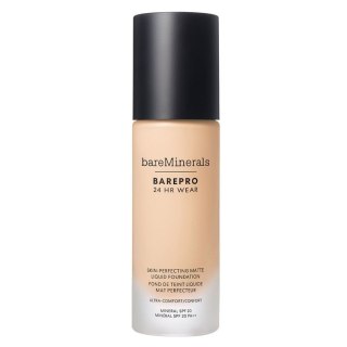 BareMinerals BarePro 24HR Wear Skin-Perfecting Matte Liquid Foundation SPF20 matujący podkład w płynie Fair 10 Warm 30ml
