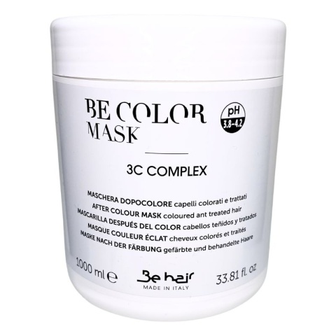 Be Color maska do włosów farbowanych z kawiorem i keratyną 1000ml Be Color maska do włosów farbowanych z kawiorem i keratyną 1000ml