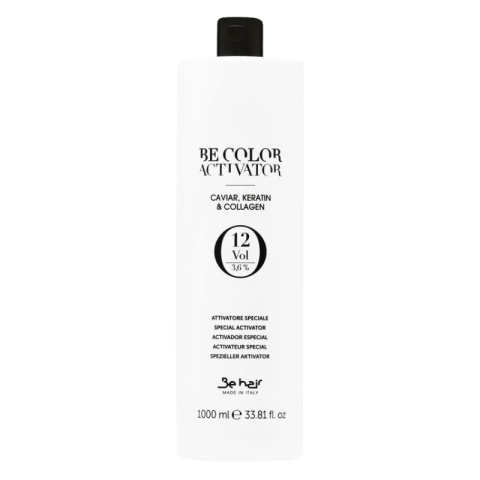 Be Hair Be Color, developer do farb, aktywator 12 Vol 3,6% 1000ml Be Hair Be Color, developer do farb, aktywator 12 Vol 3,6% 1000ml