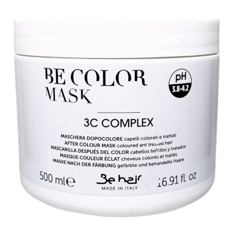 Be Hair Be Color maska z kawiorem i keratyną 500ml Be Hair Be Color maska z kawiorem i keratyną 500ml