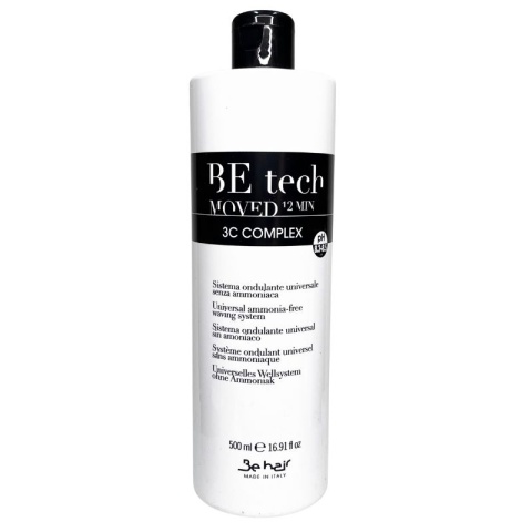 Be Hair Be Tech Moved, płyn do trwałej 12min pH 8,5 500ml