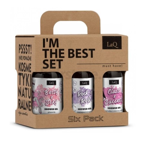 LaQ Czyściopak Shots! Damski zestaw żeli pod prysznic 6x100ml