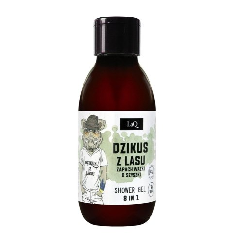 LaQ Mini żel pod prysznic 8w1 Dzikus z Lasu 100ml