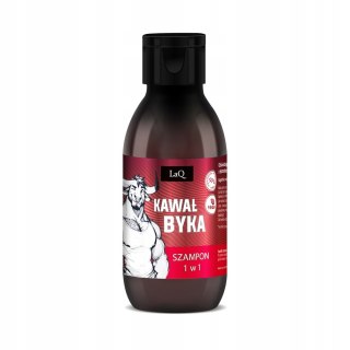 LaQ Odświeżający szampon do włosów 1w1 Mini Kawał Byka 100ml