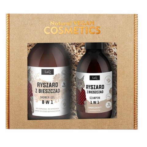 LaQ Ryszard z Bieszczad zestaw żel pod prysznic 500ml + szampon 300ml