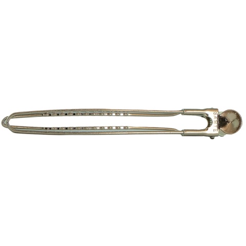 Poniks Klipsy Metalowe Fryzjerskie Do Włosów Duże Srebrne Klamry 6szt 12cm Poniks Klipsy Metalowe Fryzjerskie Do Włosów Duże Srebrne Klamry 6szt 12cm