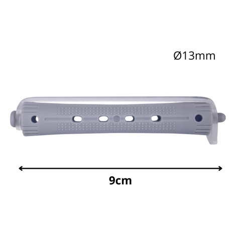 Poniks Wałki do Trwałej Ondulacji Niebiesko-Szare 13mm 12szt
