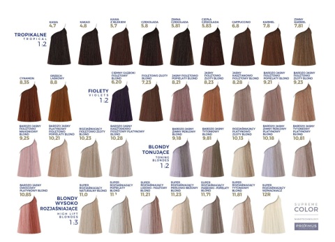 Proximus farba Supreme Color 8.31 Jasno Złoto Beżowy Blond Proximus farba Supreme Color 8.31 Jasno Złoto Beżowy Blond