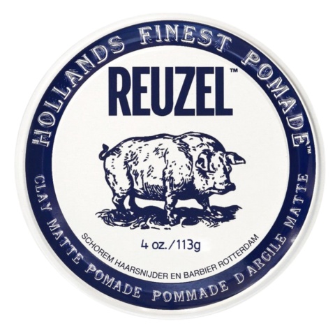 Reuzel Clay Matte Pomade Glinka Matująca do Włosów 113g