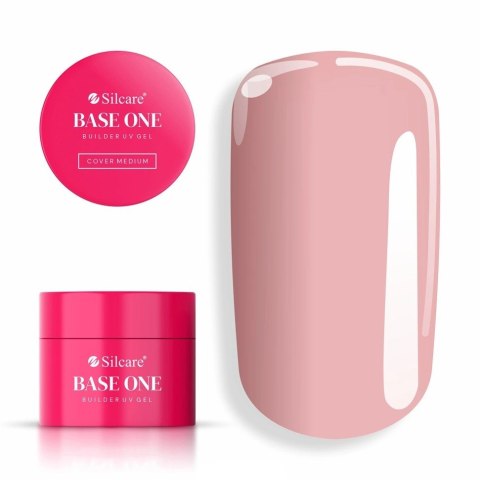 Silcare Base One Cover Medium żel budujący do paznokci 100g Silcare Base One Cover Medium żel budujący do paznokci 100g