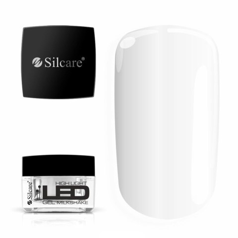 Silcare High Light LED Gel Milkshake jednofazowy żel do paznokci 30g Silcare High Light LED Gel Milkshake jednofazowy żel do paznokci 30g