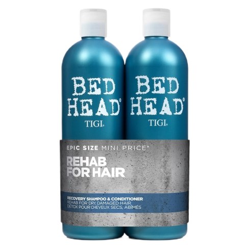 Tigi Bed Head Urban Antidotes Recovery zestaw szampon + odżywka do włosów suchych i zniszczonych 2x750ml