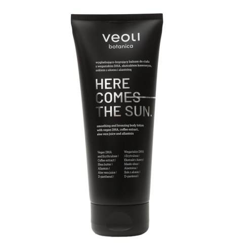 Veoli Botanica Here Comes The Sun wygładzająco-brązujący balsam do ciała 200ml