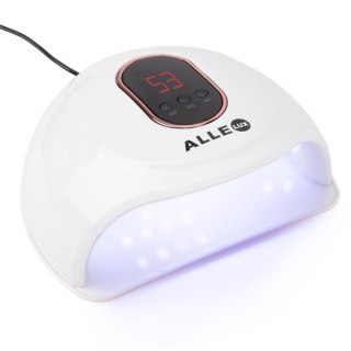 AlleLux Lampa do paznokci UV/LED 72W do lakierów hybrydowych Biała T15